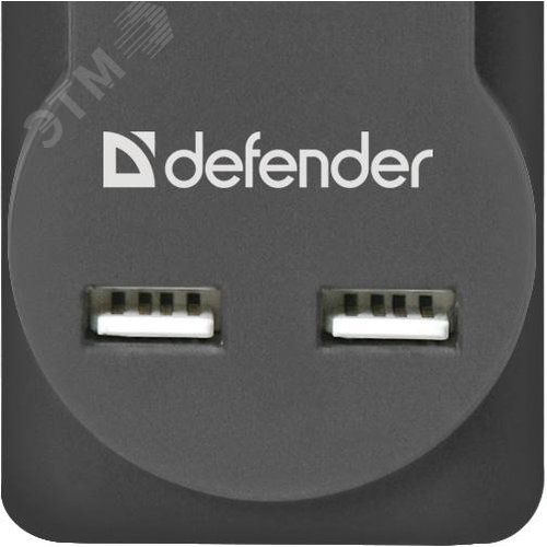 Удлинитель с сетевым фильтром DFS 755 5,0 м, 5 розеток, 2xUSB, 2.1A - фото 5