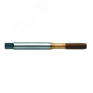 Метчик машинный бесстружечный No 2001FTiN HSS-E, DIN 2174, M10X1.5, без смазочных канавок, 6GX, нитрид титана - ZIRA