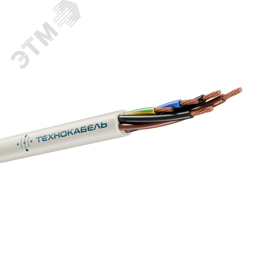 Провод ПВСнг(А)-LS 5х6(4х6+1х6) ТРТС - Технокабель НПП
