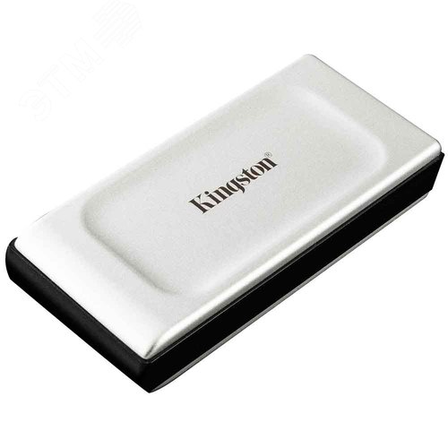 Накопитель внешний SSD M.2 USB 3.2 2TB XS2000 PORTABLE, IP55, серебристый - Kingston