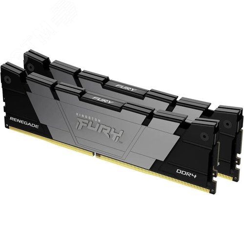 Модуль памяти 2х8GB FURY Renegade RGB Black XMP, DIMM DDR4, 4266 МГц, 34100 Мб/с - фото 2