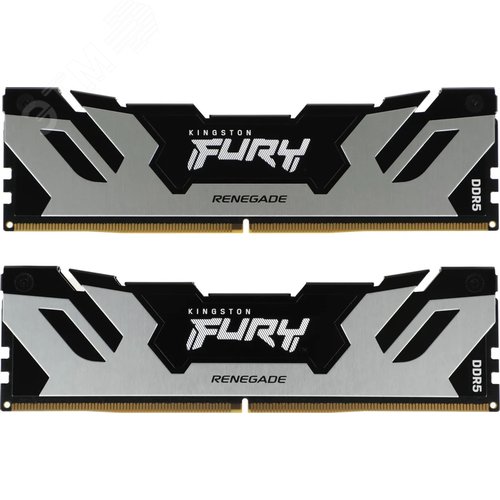 Модуль памяти 2х24GB FURY Renegade Silver/Black XMP, DIMM DDR5, 7200 МГц, 57600 Мб/с - Kingston