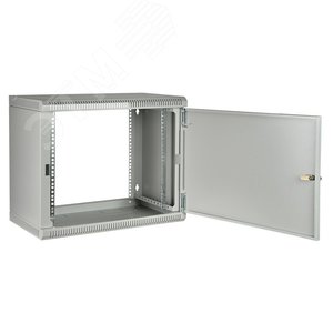 Шкаф телекоммуникационный настенный разборный 9U 600x550 ШТ-НСр-9U-600-550-М дверь металл - ССД