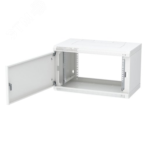Шкаф телекоммуникационный настенный разборный 6U 600x450 ШТ-НСр-6U-600-450-М дверь металл - ССД