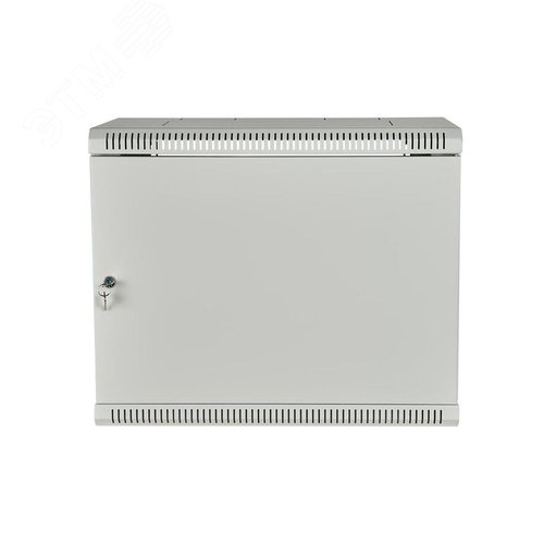 Шкаф телекоммуникационный настенный сварной 12U 600x600 ШТ-НСс-12U-600-600-М дверь металл - ССД