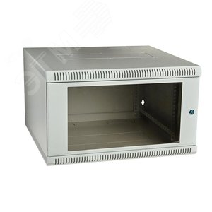Шкаф телекоммуникационный настенный сварной 18U 600x500 ШТ-НСс-18U-600-500-С дверь стекло - ССД