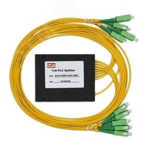 Разветвитель РО-1х8 -PLC -SM/2,0 -1,0 м-SC/APC (-40+70) - ССД