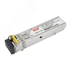 SFP WDM 1.25G Tx1550/Rx1310 20km LC DDM - ССД