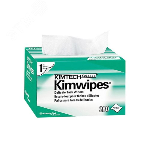 Салфетки Kim-Wipes, безворсовые (280 шт. в упаковке) - фото 2