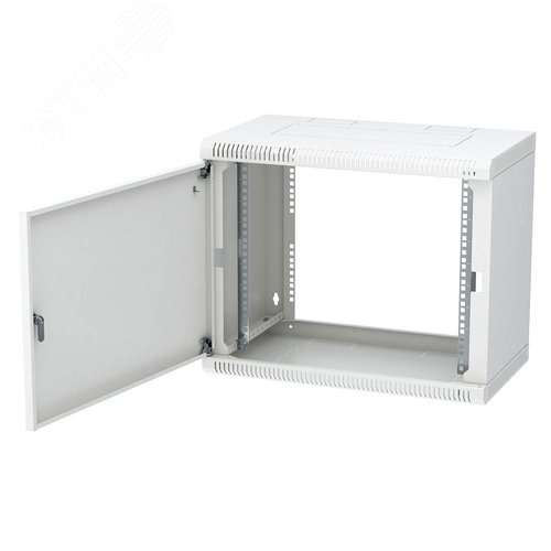 Шкаф телекоммуникационный настенный разборный 9U 600x350 ШТ-НСр-9U-600-350-М дверь металл - фото 2