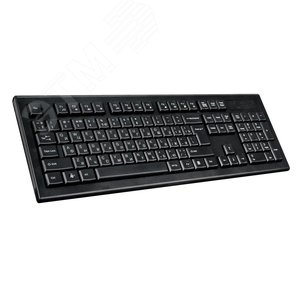 Комплект клавиатура + мышь беспроводной 7100N, USB, черный - фото 2