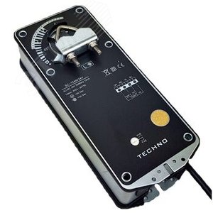 Электропривод воздушной заслонки с пружиной 10Nm, ON/OFF, 2SPDT, 24AC/DC - Techno