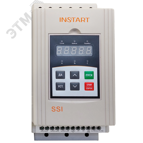 Устройство плавного пуска SSI-15/30-04 15кВт, 30А, 3Ф, 380В±15%, 50Гц/60Гц, IP20, без встроенного байпаса - Instart