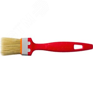 Кисть плоская ''УНИВЕРСАЛ-СТАНДАРТ'', натуральная щетина, пластмассовая ручка, 1,5''/38мм 2