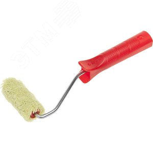 Валик ''СИНТЕКС'', полиакрил 12мм, ручка 6мм, d=15/70мм, Мастер