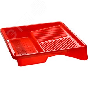 Ванночка малярная пластмассовая, для валиков до 270 мм, 360х360мм, 1,3л