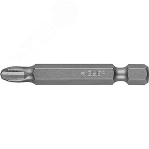 Биты ‘‘Мастер‘‘ кованые, хромомолибденовая сталь, тип хвостовика E 1/4‘‘, PH3, 50мм, 2шт