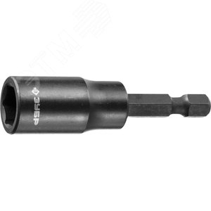 Бита ударная с торцевой головкой удлиненная, 10 мм, 60 мм 2