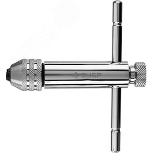 Метчикодержатель с храповым механизмом и реверсом M5- M12 - ЗУБР