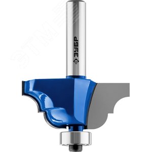 Фреза кромочная калевочная №4 42,8x19мм, радиус 6.3мм 2