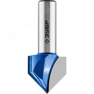 Фреза пазовая галтельная V-образная 25.4x25мм, угол 90град.мм 2