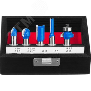 Набор профильных фрез по дереву 5шт 2