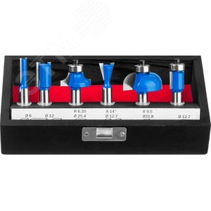 Набор профильных фрез по дереву 6шт 2