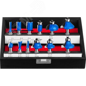 Набор профильных фрез по дереву 12шт 2