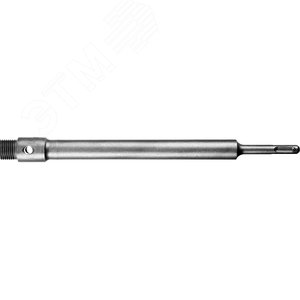 Державка для бур коронки с хвостовиком SDS Plus, L-300мм,резьба М22,конусное крепление центрир сверла - ЗУБР