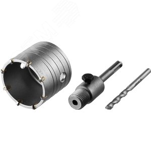 Коронка по бетону ''Мастер'' с державкой SDS-Plus, 65 мм 2