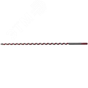 Сверло левиса по дереву 10x450/360мм, шестигранный хвостовик