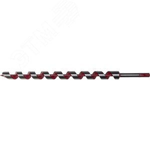 Сверло левиса по дереву 25x450/360мм, шестигранный хвостовик 2