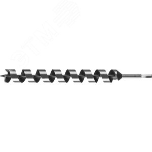 Сверло левиса по дереву 40x450/360мм, шестигранный хвостовик