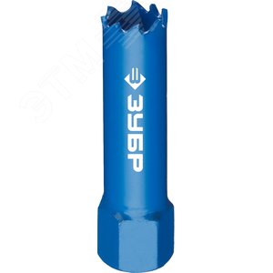 Коронка биметаллическая 14мм, быстрорежущая сталь