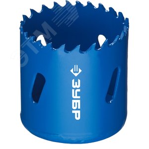 Коронка биметаллическая 40мм, быстрорежущая сталь