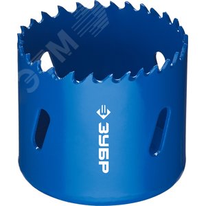 Коронка биметаллическая 51мм, быстрорежущая сталь