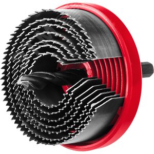 Пила сегментная наборная по дереву 7шт (26-63/18мм), 26-32-38-45-50-56-63х18 мм 2