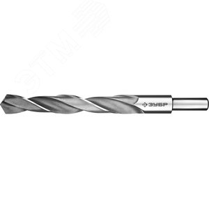 Сверло по металлу проточенный хвостовик сталь Р6М5, ПРОФ-В 17.0х184мм