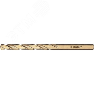 Сверло по металлу, 6.0х93мм, сталь Р6М5К5, класс А, кобальт