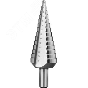 Сверло ступенчатое, 4-30мм, 14 ступеней, Профессионал 2