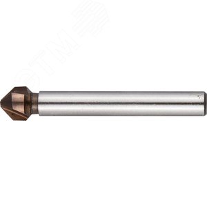 Зенкер конусный, d 6.3x45мм, кобальтовое покрытие, для раззенковки М3, кобальт, Профессионал