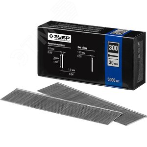 Гвозди для нейлера 30 мм тип 300 , 5000 шт