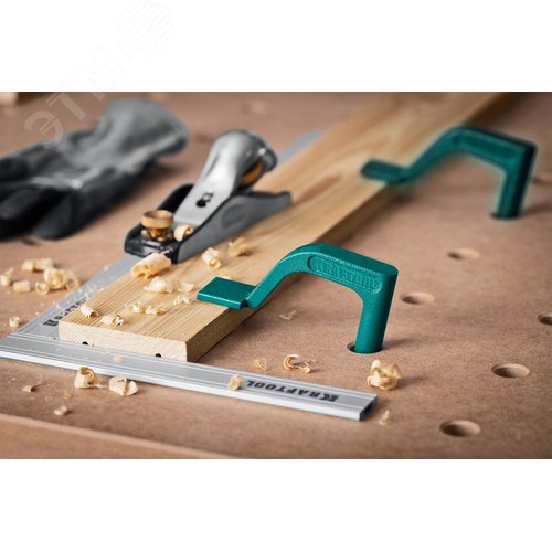 Прижим верстачный KRAFTFLEX MFT-HDC 200/110 в отверстия 20 мм - фото 2