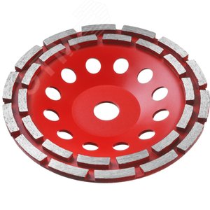 Двухрядная алмазная чашка d 180 мм, Мастер