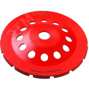 Двухрядная алмазная чашка d 180 мм, Мастер 2