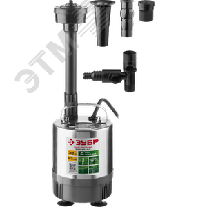 Насос фонтанный ЗНФЧ-23-1.9-С ЗУБР, 38 Вт, корпус нерж.сталь