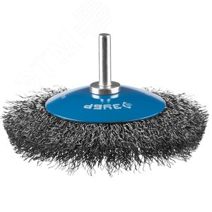 Щетка коническая для дрели, витая стальная проволока 0,3мм, 100мм ''Профессионал''. 2