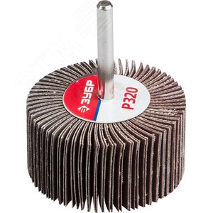 Круг шлифовальный лепестковый d 60x30 мм, P320 - ЗУБР