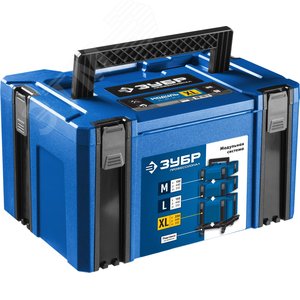 Ящик для инструментов МОДУЛЬ-25, 440x310x250 мм, (17''), размер XL, пластиковый, Профессионал