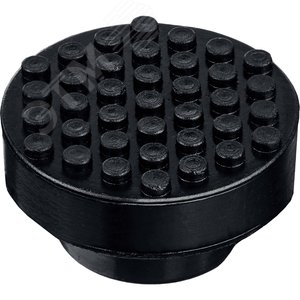 Опора резиновая для домкрата РГ-34 D52/d34/H32мм , Профессинал - ЗУБР